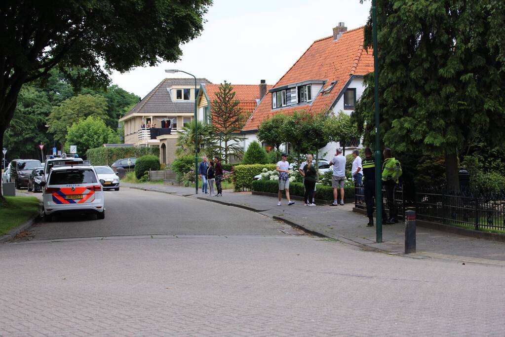 Verdachte gevlucht na woningoverval