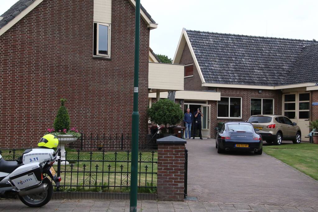 Verdachte gevlucht na woningoverval
