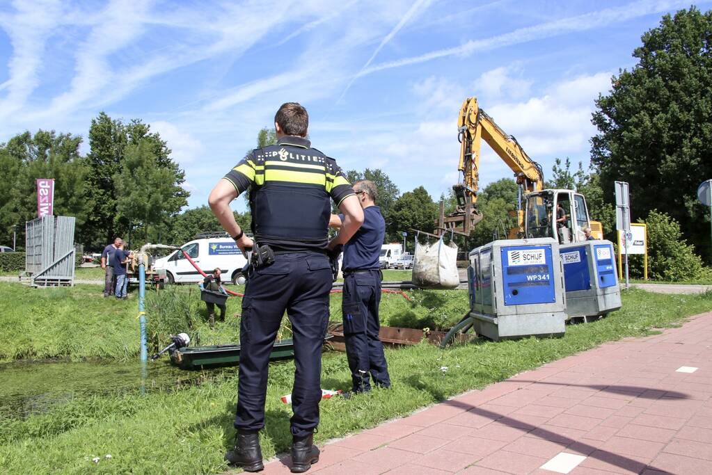 Sloot drooggelegd voor sporenonderzoek dood Savannah