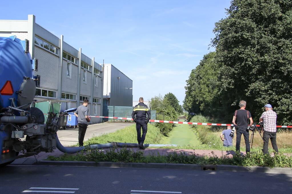 Onderzoek gestart in drooggelegde sloot