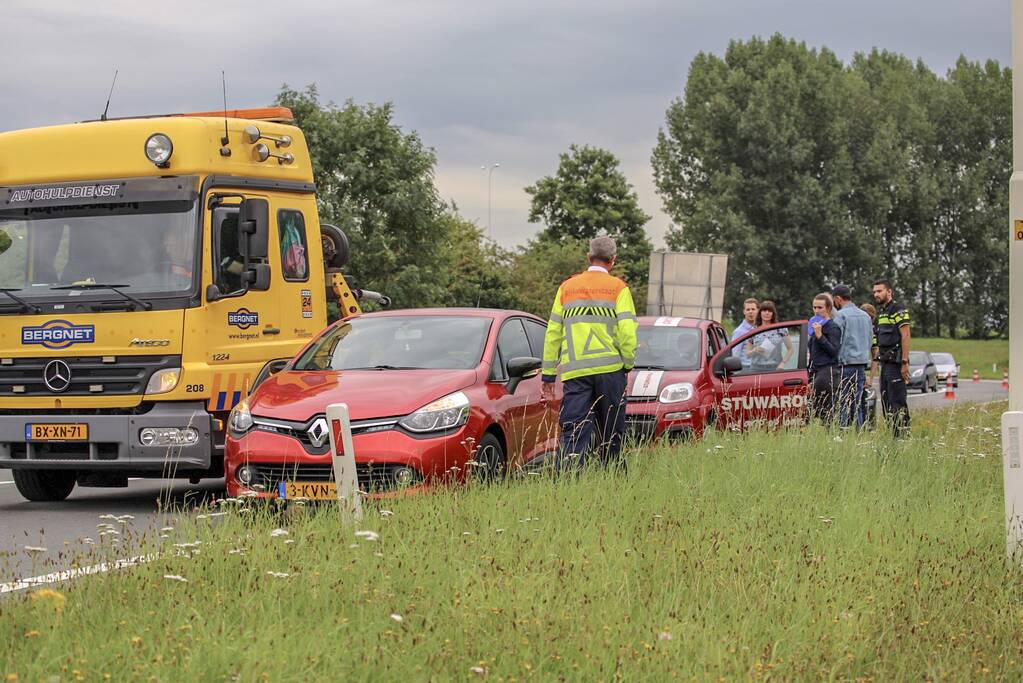 Flinke schade bij kop-staartbotsing