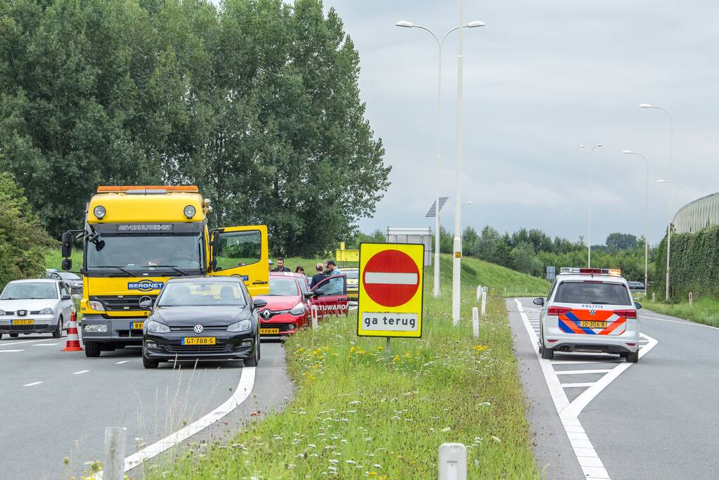 Flinke schade bij kop-staartbotsing