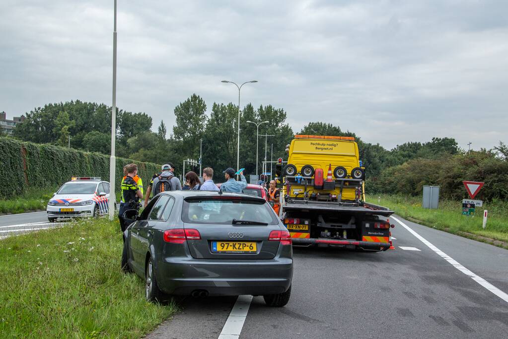 Flinke schade bij kop-staartbotsing