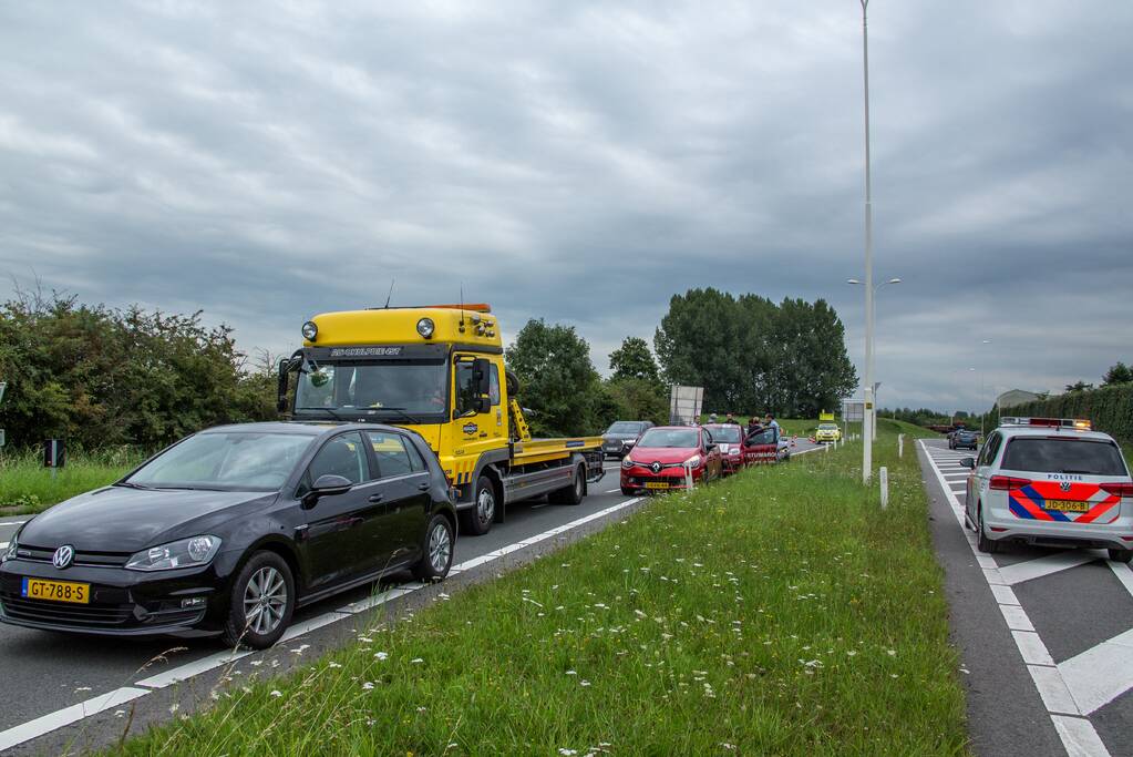 Flinke schade bij kop-staartbotsing