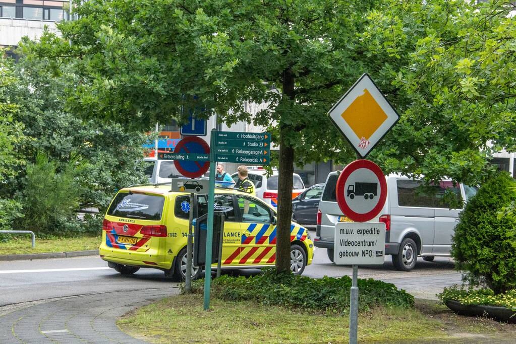 Gijzeling in gebouw op Mediapark beÃ«indigd
