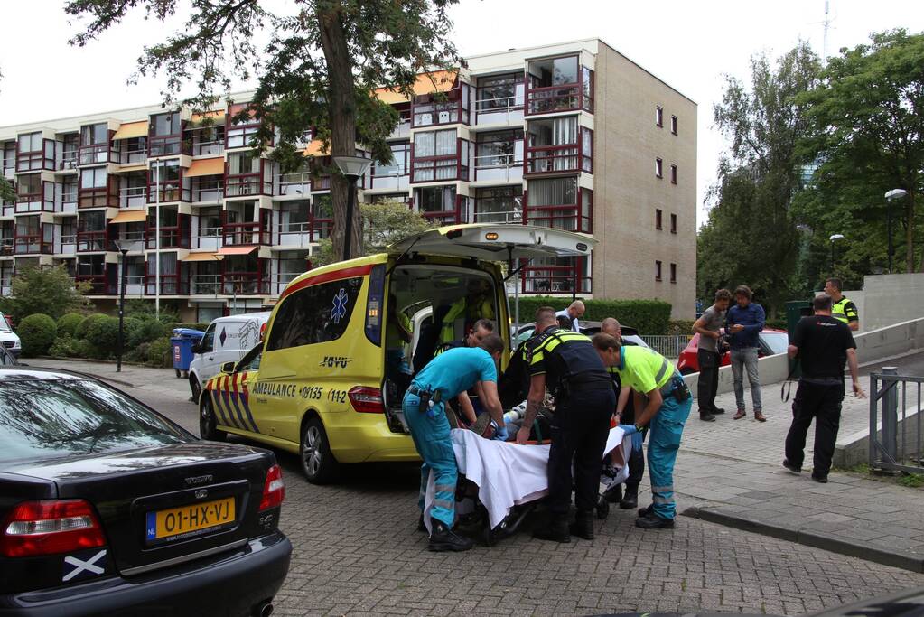 Bestuurder overreden door eigen bestelbus