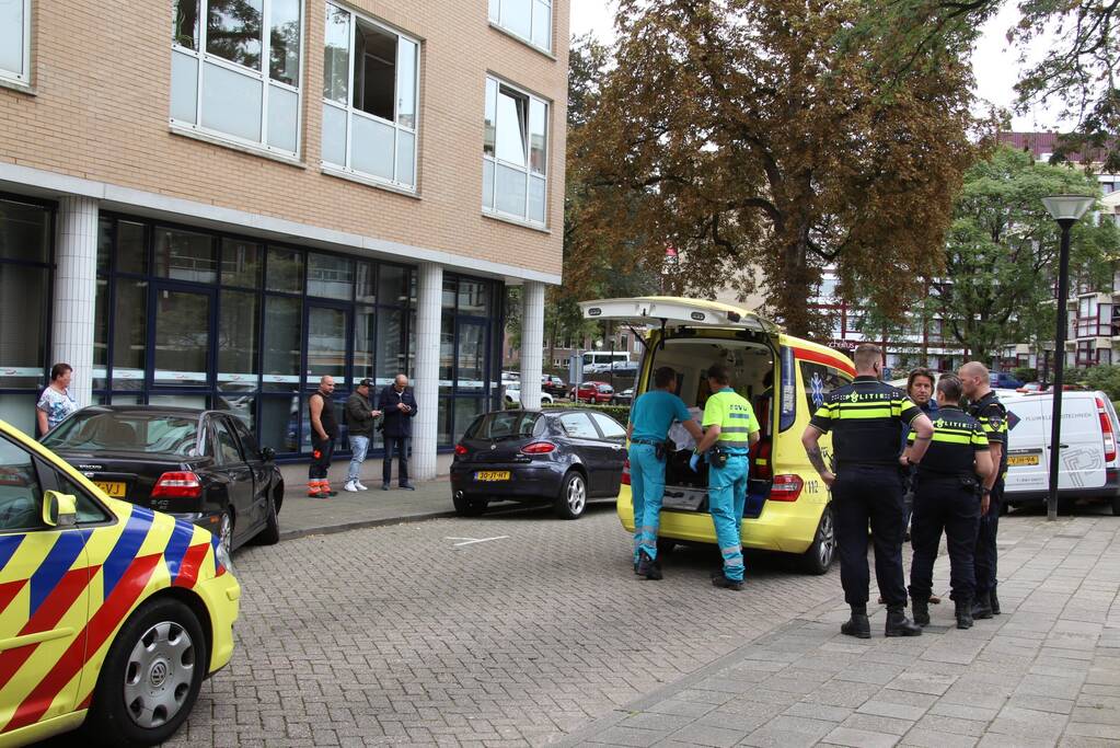 Bestuurder overreden door eigen bestelbus