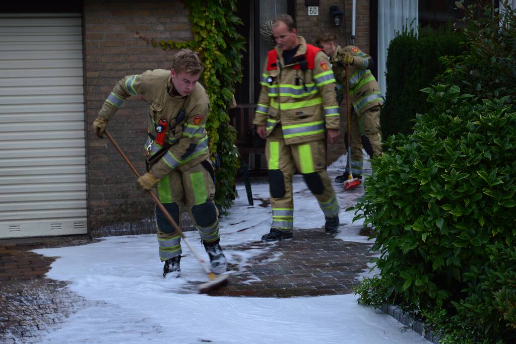 Veel rook na ongelukje met frituurpan