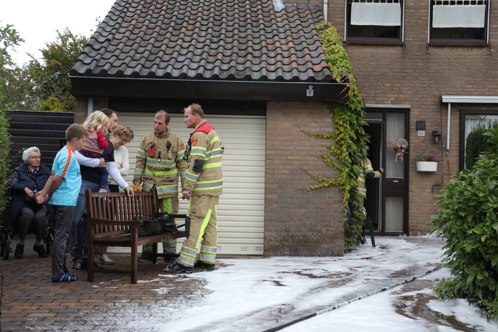 Veel rook na ongelukje met frituurpan