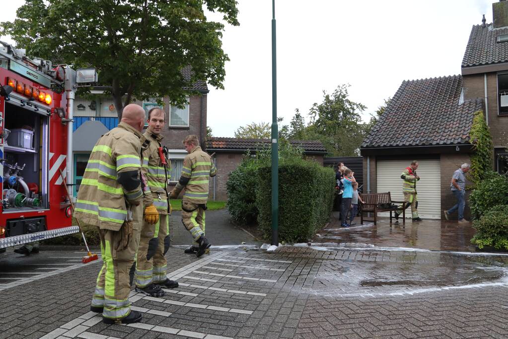 Veel rook na ongelukje met frituurpan