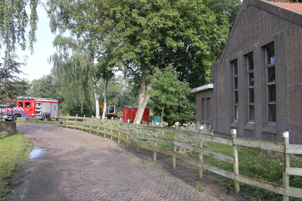 Mogelijke waterbreuk zorgt voor overstroming