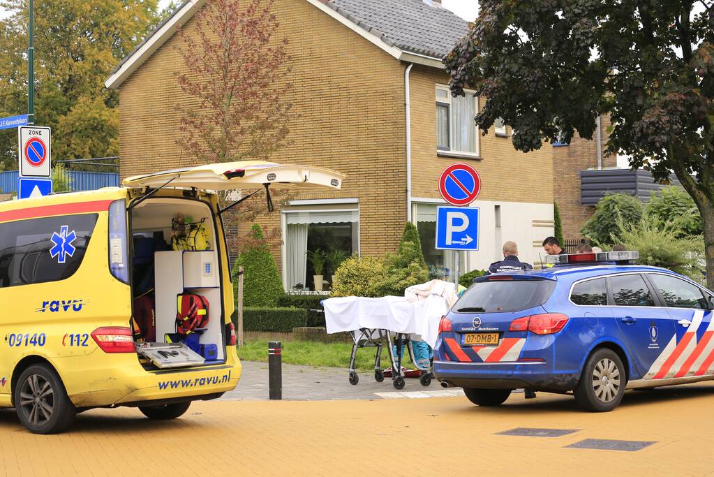 Man gewond na glijpartij