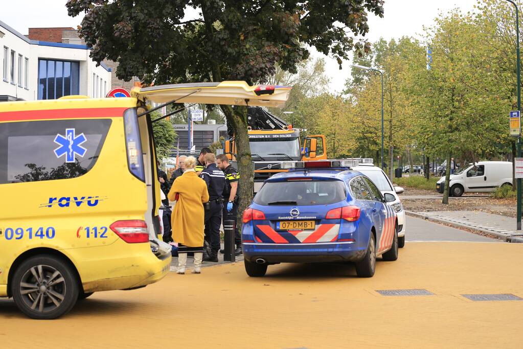 Man gewond na glijpartij