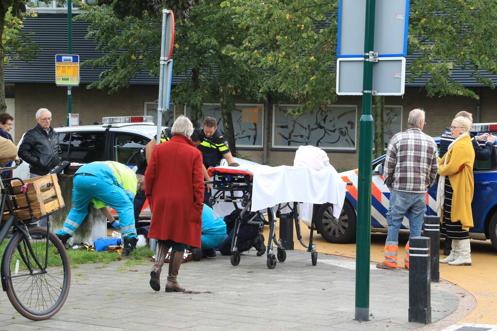 Man gewond na glijpartij