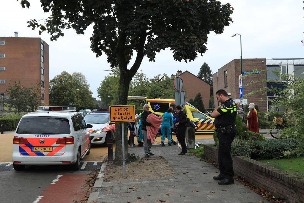 Man gewond na glijpartij