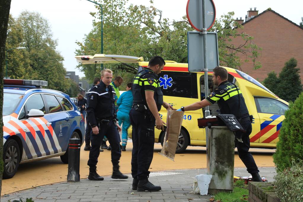 Man gewond na glijpartij