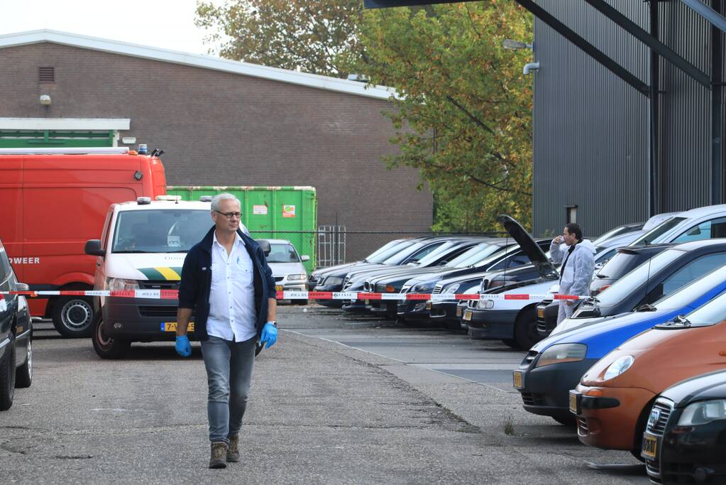 Drugslab ontdekt in bedrijfspand