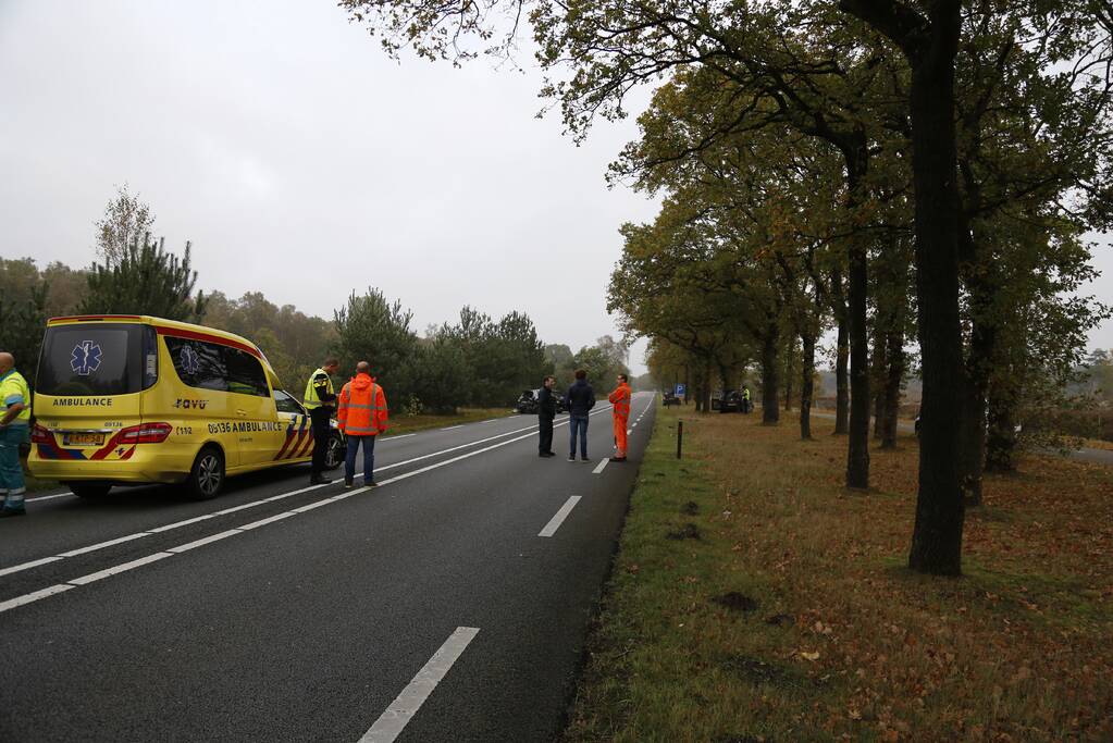 Enorme crash met meerdere auto's