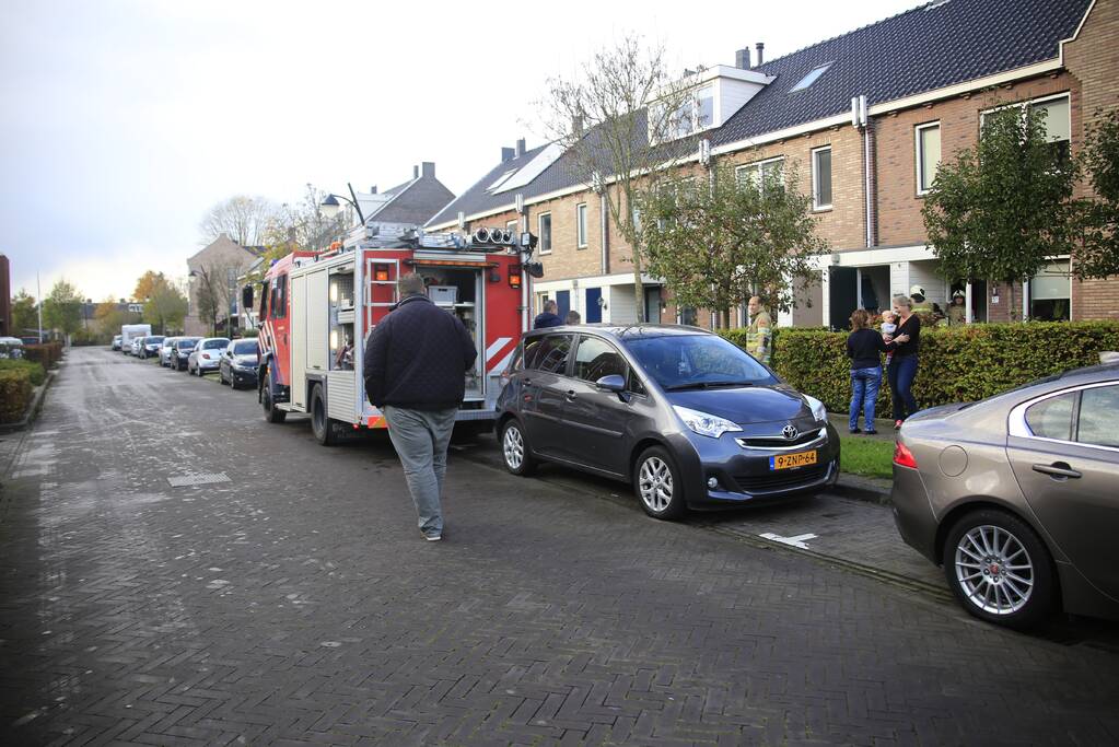 Kruipruimte onder water na gesprongen leiding