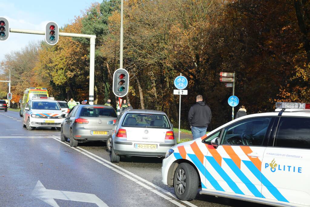 Gewonde bij kop-staartaanrijding