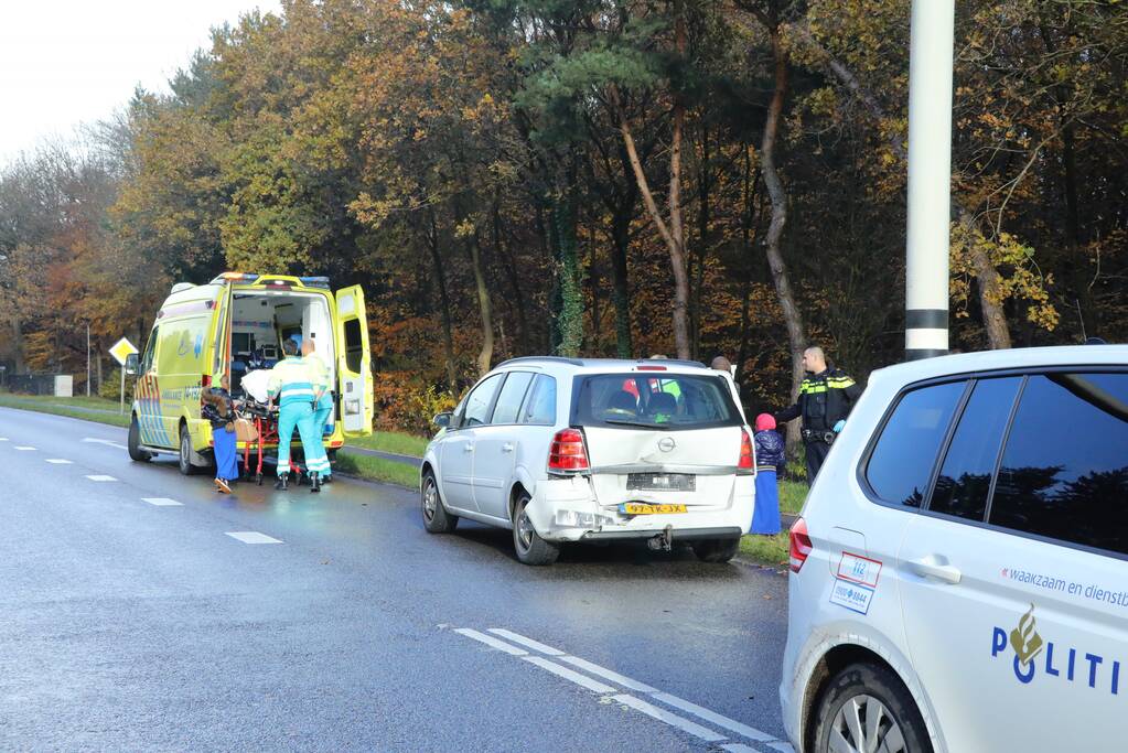 Gewonde bij kop-staartaanrijding