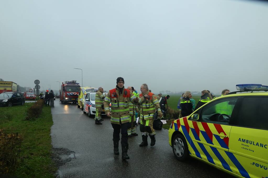 Brommobiel te water bestuurder overleden