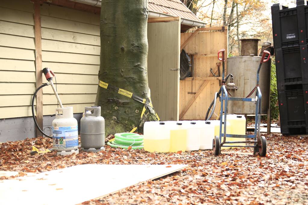 Drie verdachten aangehouden na vondst drugslab