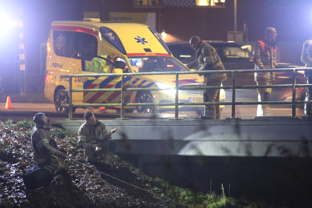 Zoekactie in het water