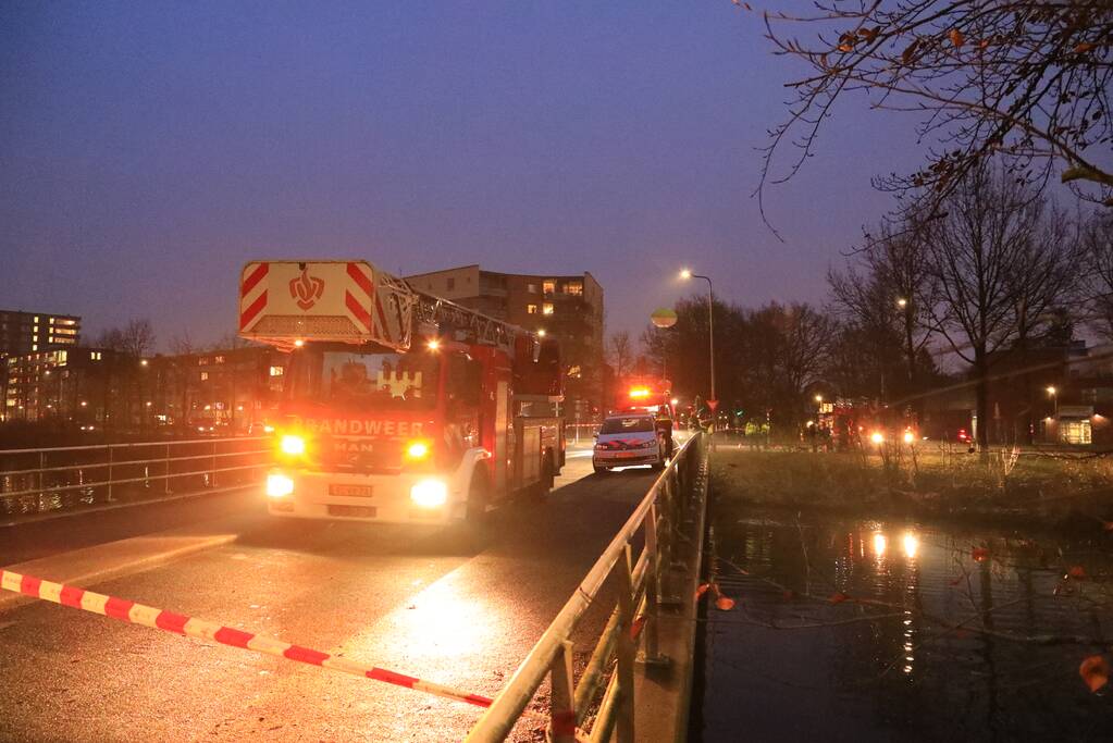Zoekactie in het water