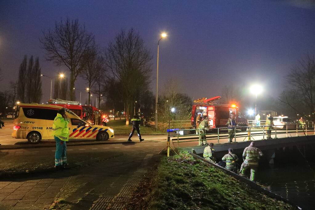 Zoekactie in het water