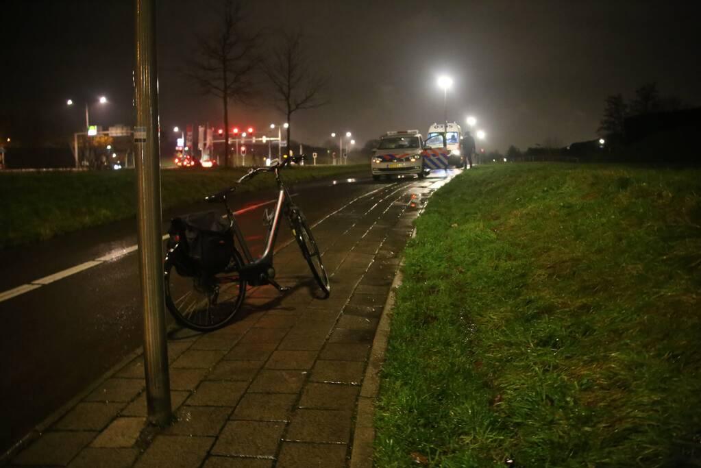 Fietser ernstig gewond geraakt met e-bike