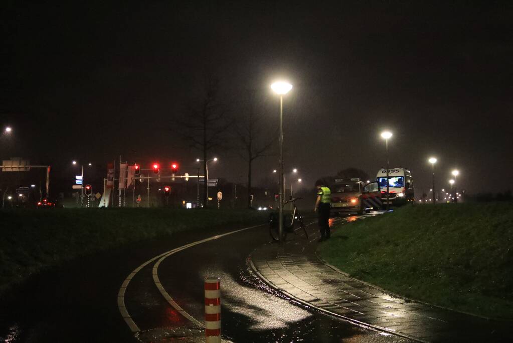 Fietser ernstig gewond geraakt met e-bike