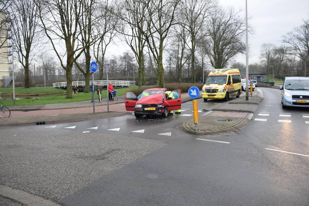 Gewonde bij forse aanrijding