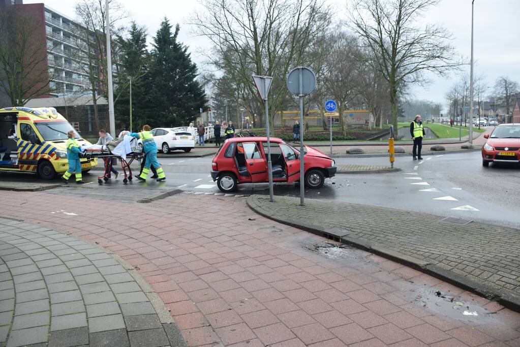 Gewonde bij forse aanrijding