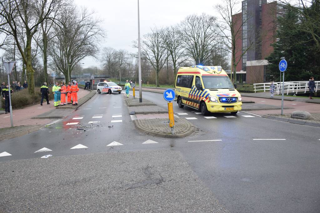 Gewonde bij forse aanrijding