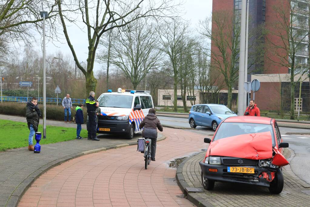 Gewonde bij forse aanrijding