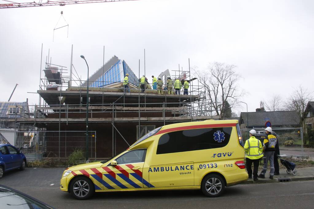 Bouwvakker gewond geraakt