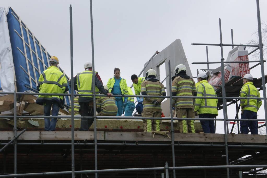 Bouwvakker gewond geraakt