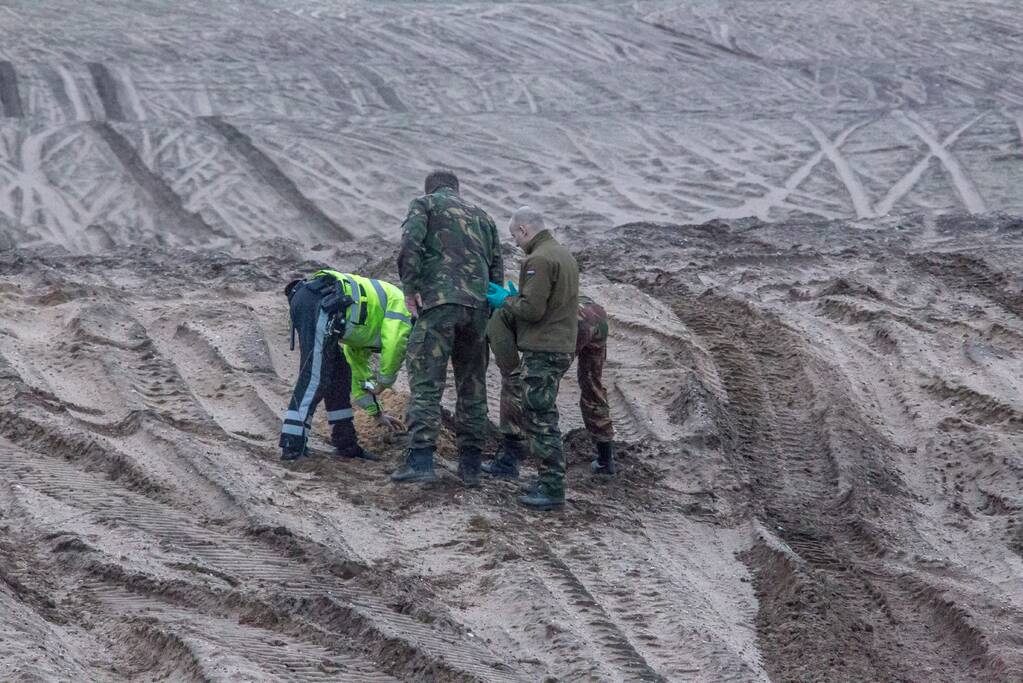 Franse brisantgranaat tot ontploffing gebracht