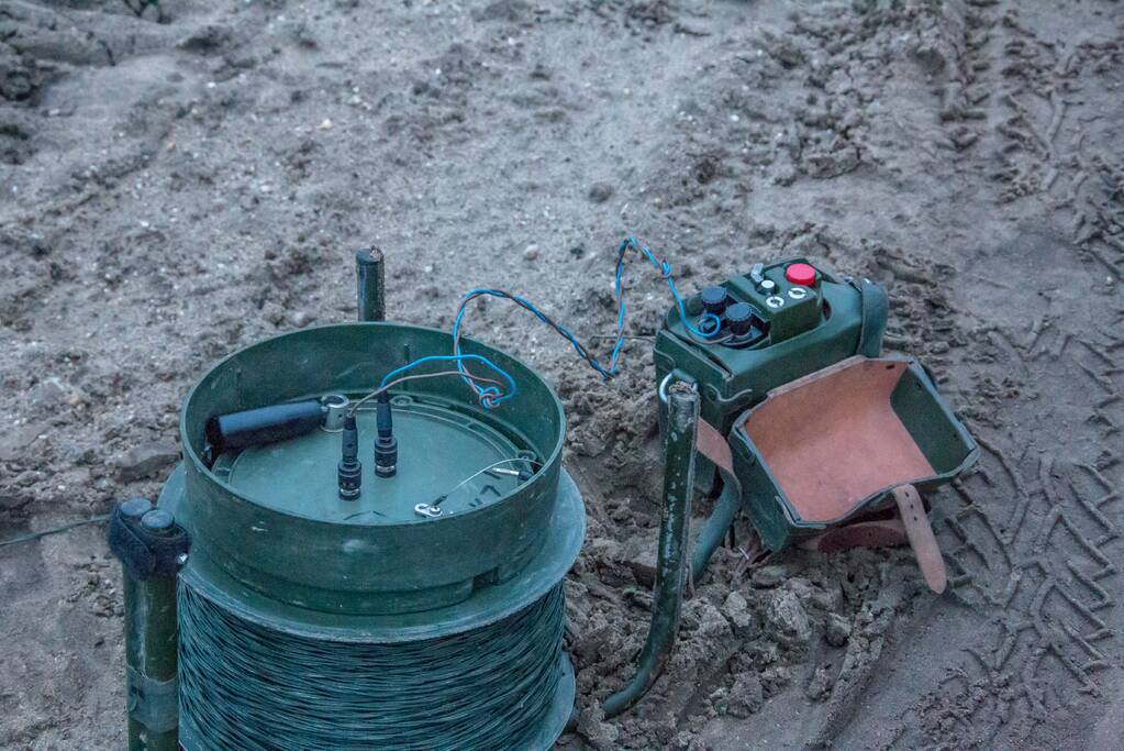 Franse brisantgranaat tot ontploffing gebracht