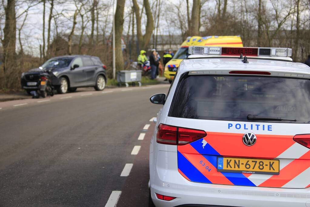 Mountainbiker hard onderuit