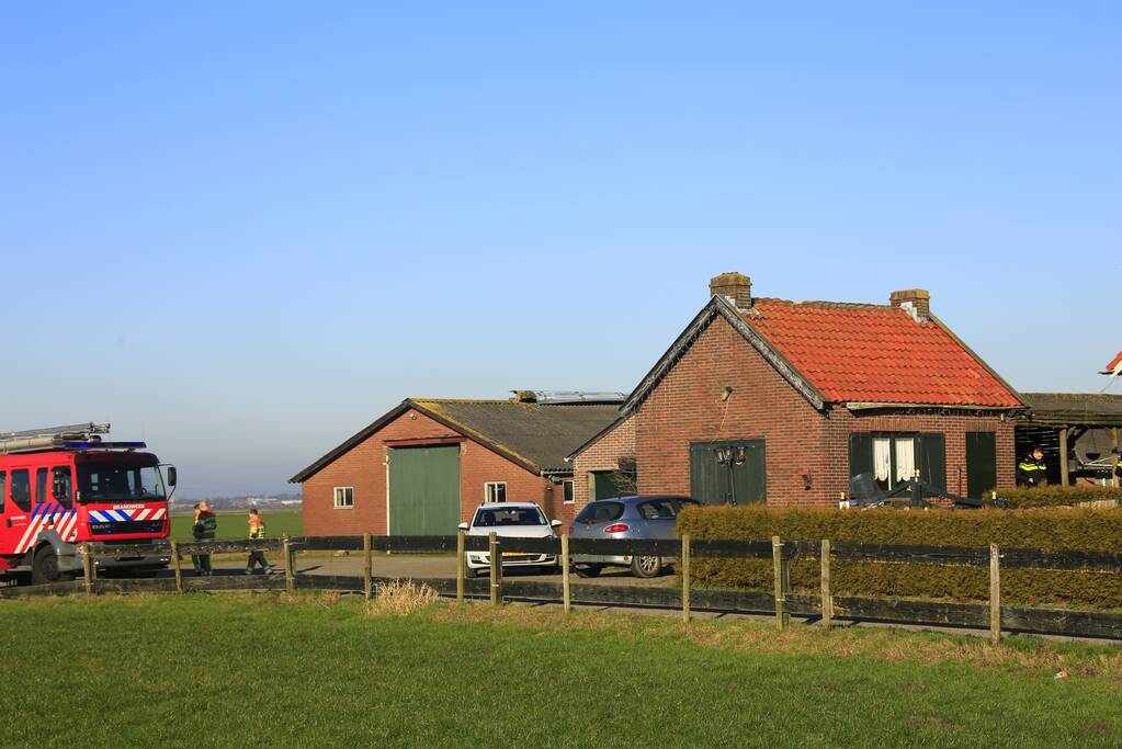 Groot onderzoek in schuur boerderij