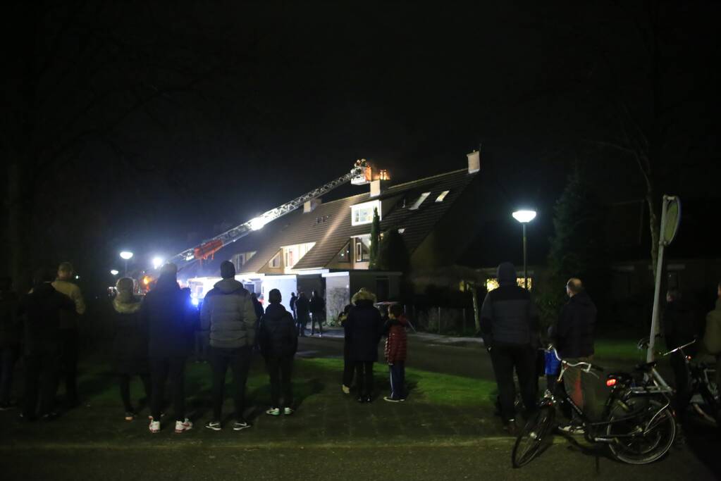 Flinke schoorsteenbrand