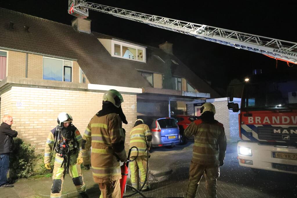 Flinke schoorsteenbrand
