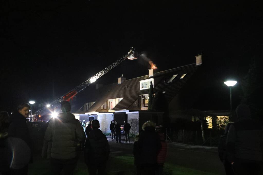 Flinke schoorsteenbrand