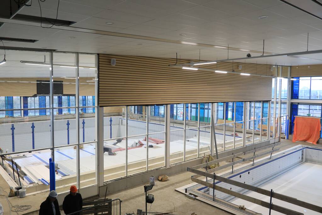 Nieuwe zwembad begint vorm te krijgen