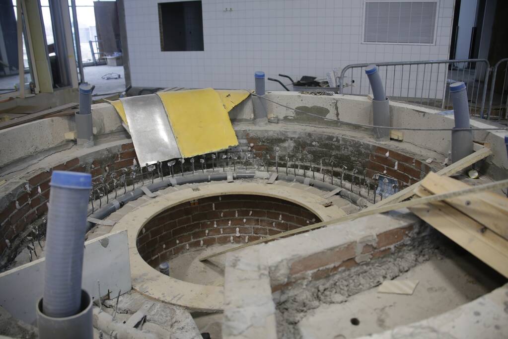 Nieuwe zwembad begint vorm te krijgen