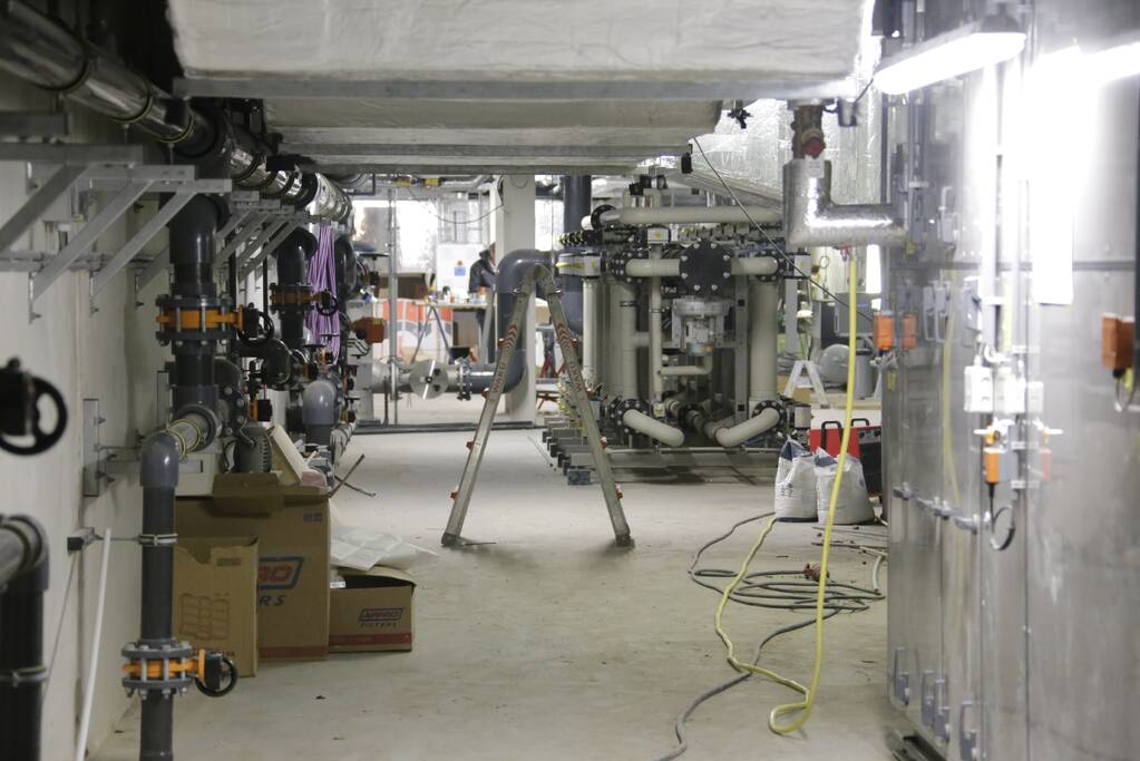 Nieuwe zwembad begint vorm te krijgen