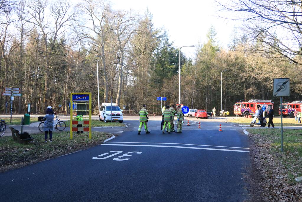 Flinke crash op kruising
