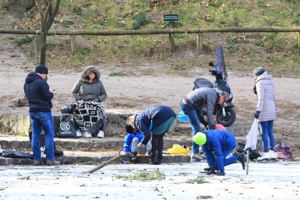 Volop schaatsplezier op Bosvijver